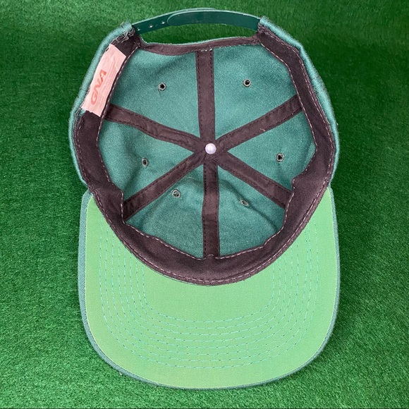 Vintage NCAA 1995 Final Four Seattle March Madness Green Snapback Hat One Size - Picture 6 of 11